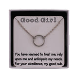 Good Girl O Ring Day Collar