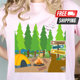 Kink Camp T Shirt BDSM Fetish Wear