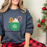 DDlg Funny Holiday Sweatshirt