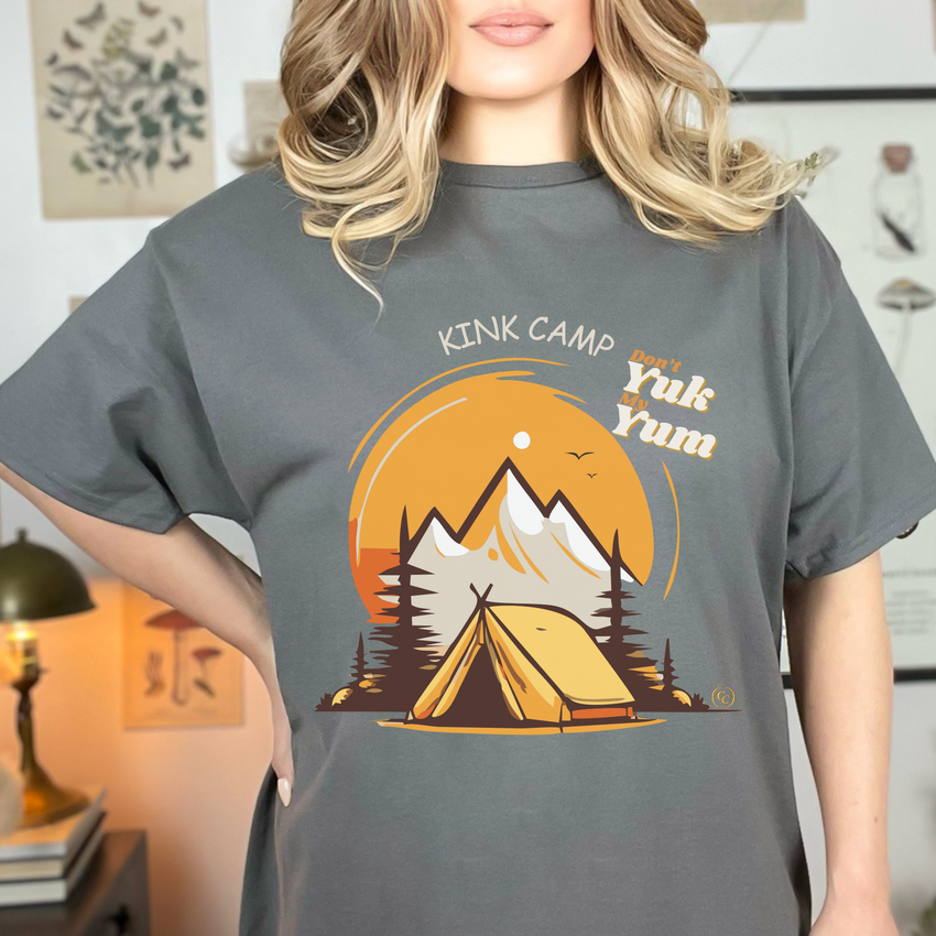 Kink Camp Shirt Don't Yuk My Yum BDSM Fetish Wear