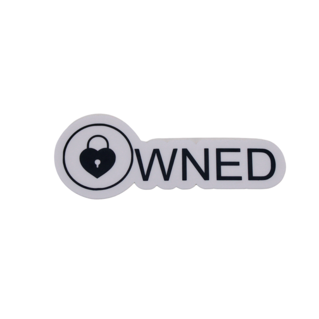 Owned Sticker – Captive Collars