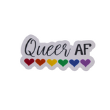 Queer AF Pride Sticker