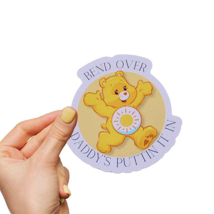 Swear Bear Stickers