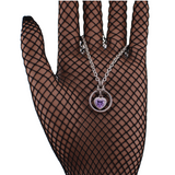 Amethyst Heart Submissive Day Collar
