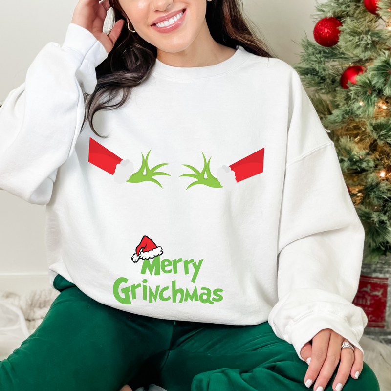 Merry Grinchmas Sweatshirt Kinky Christmas