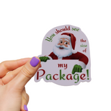Santa Christmas Sticker Kinkmas