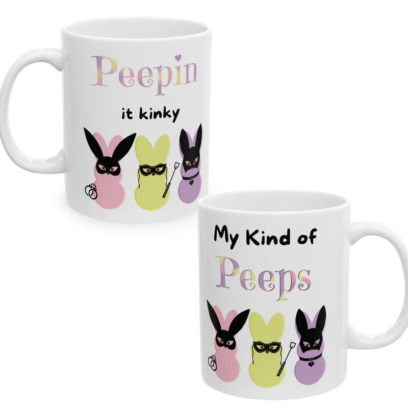 Kinky Peeps Mug: Perfect for Your Morning Brew!