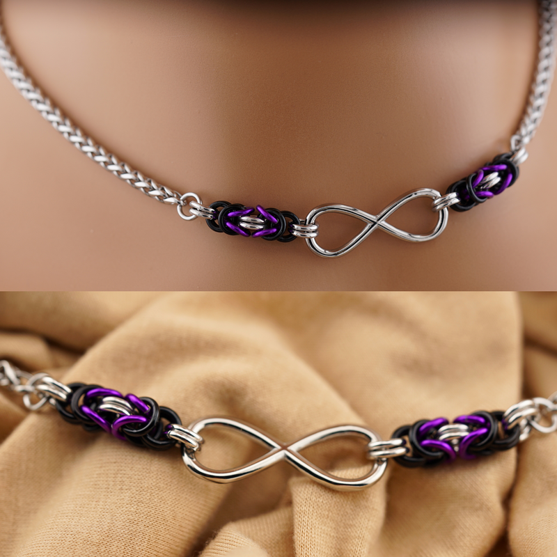 Infinity Chainmaille Sub Collar