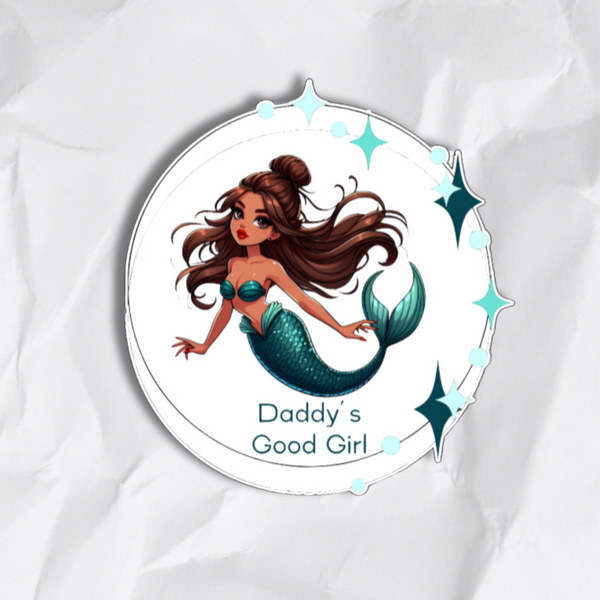 Good Girl Mermaid Sticker