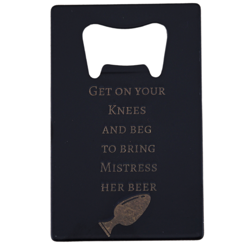 BDSM Beer Opener - Personalized Engraved Bottle Opener