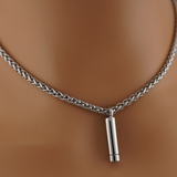Captive Collars®️ Hidden Key Necklace Fits Captive Lock