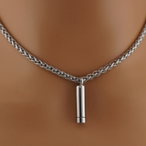 Captive Collars®️ Hidden Key Necklace Fits Captive Lock