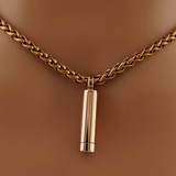 Captive Collars®️ Hidden Key Necklace Fits Captive Lock