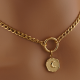 Gothic Witchy – Moon & O-Ring Gold
