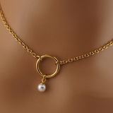 Pearl BDSM Day Collar