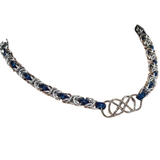 Double Rope Infinity Pendant Byzantine