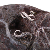 Sterling Silver Infinity Earrings