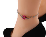 Infinity O Ring Anklet or Necklace