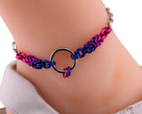 Bisexual Ombre Anklet