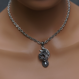 Dragon Black Stone Necklace