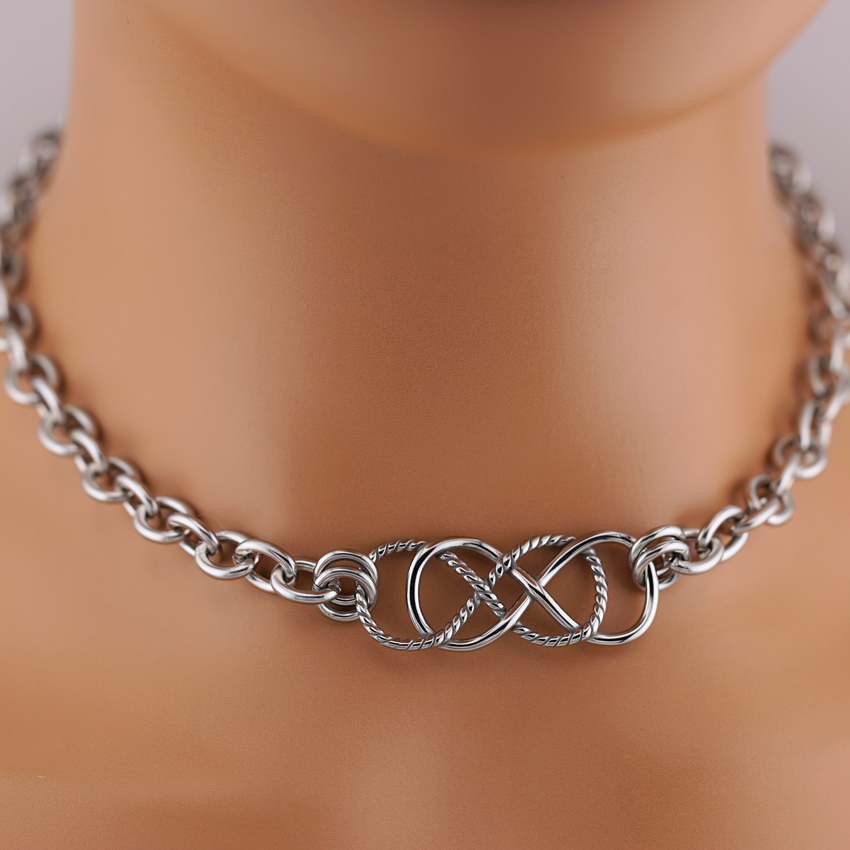 Double Infinity Statement Collar