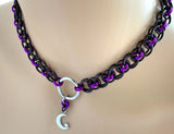 Witchy Submissive Day Collar Chainmaille