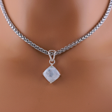 Moonstone Day Collar Necklace