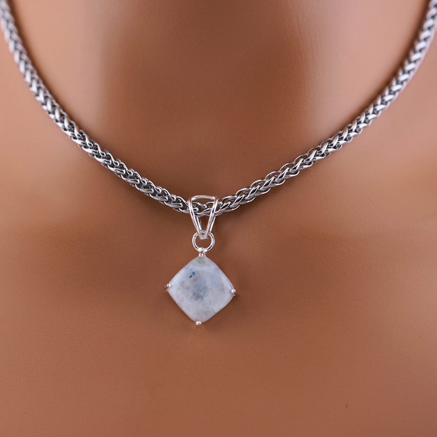 Moonstone Day Collar Necklace