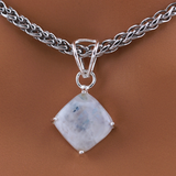Moonstone Day Collar Necklace