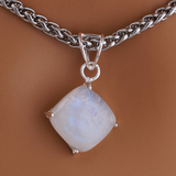 Moonstone Day Collar Necklace