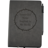 Good Girl Notes Inspired by My Books Hard Covered Notebook