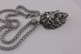 Lion Necklace, Gift for Him, Daddy Dom- 24/7 Wear Non-Tarnish