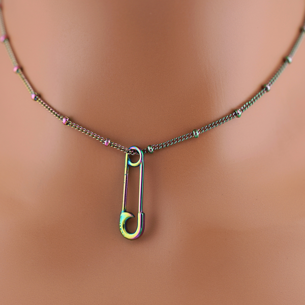 Rainbow Safety Pin