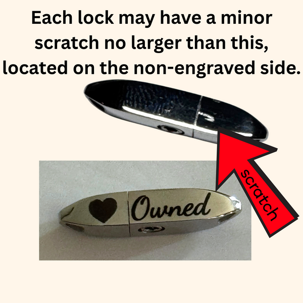 Engraved 'OWNED' Captive Lock™