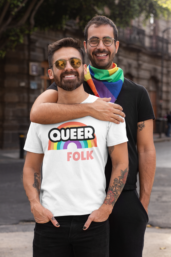 Queer as Folk T-shirt LGBTQ+ Pride Shirt Gift