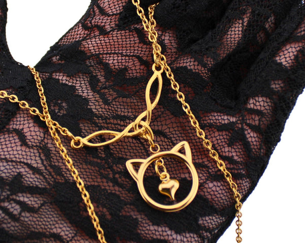 Gold Celtic Knot Kitten