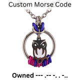 Morse Code Owl