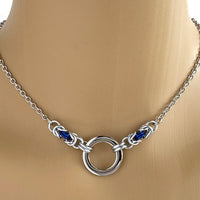 O Ring with Chainmaille Accents