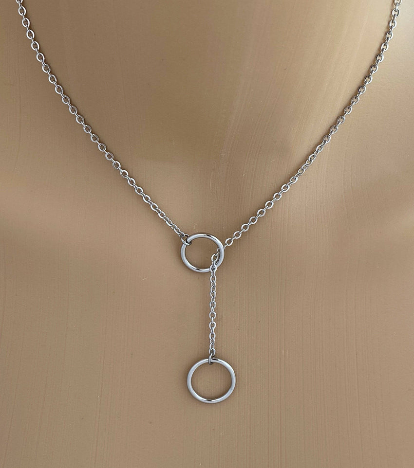 Lariat  Collar - BDSM O Ring