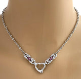 Heart Chainmaille Accents
