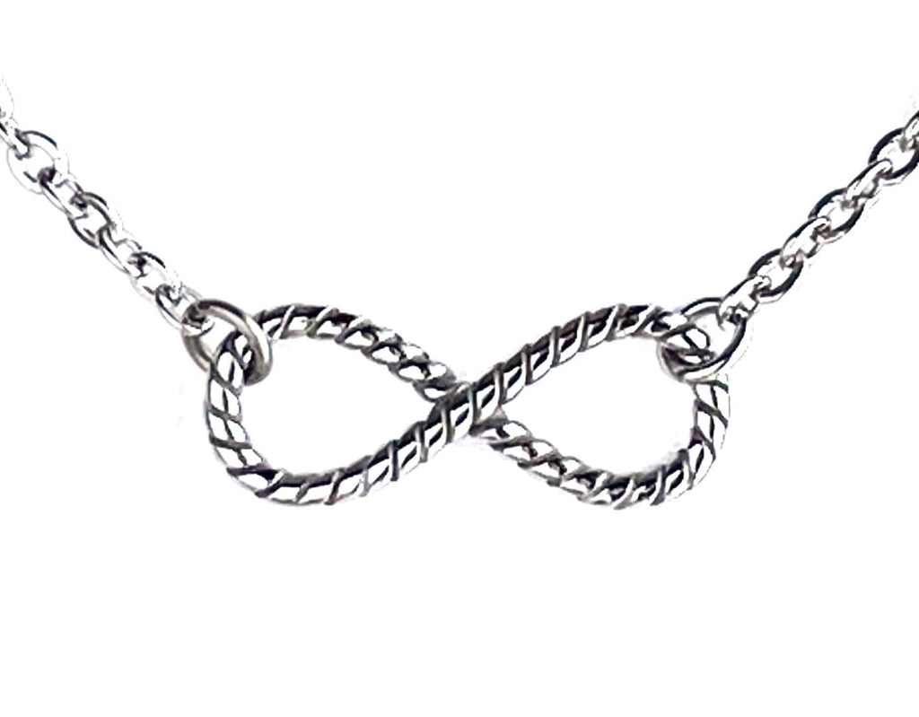 24-7 Wear Infinity Heart Necklace BDSM Day Collar Locking 16 / Captive Forever Locks