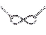 Infinity Rope Necklace, Submissive Day Collar , 24/7 Wear