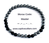 Morse Code Bracelet Set
