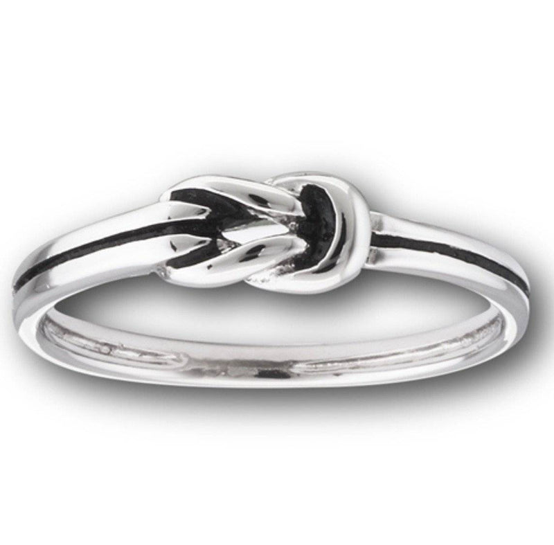 Celtic Knot Ring, Rope Play, Stainless Steel