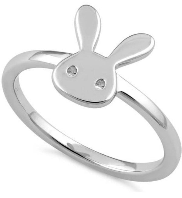 Bunny .925 Sterling Silver Ring
