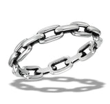 Chain Link Ring, Stainless Steel