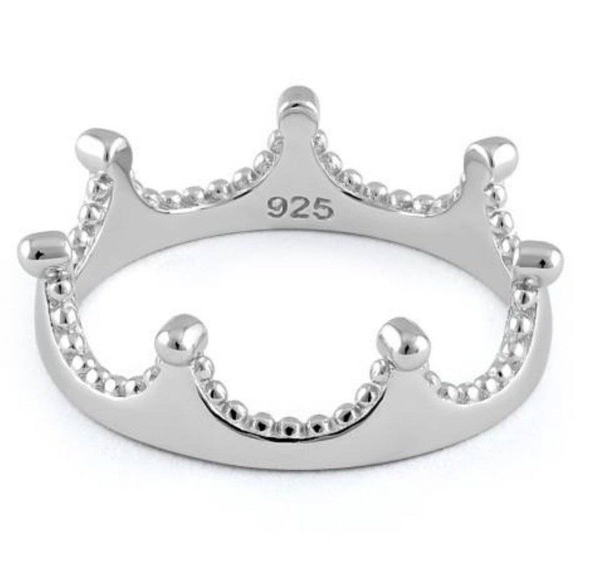 Crown .925 Sterling Silver Ring