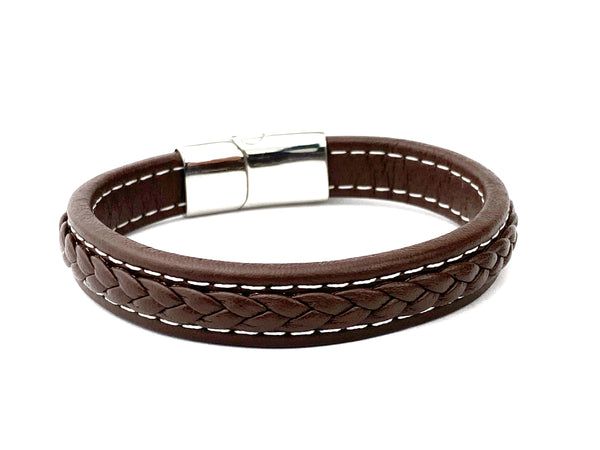 Leather Men's Bracelet, Master Owner Bracelet