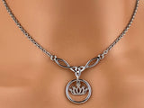 Celtic Knot with Princess O Ring, Locking Option - 24/7 Wear