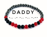 Morse Code Bracelet Set, Owned, Daddy, Baby Girl, Master, Princess